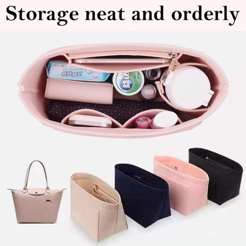 5522 Felt Organizer Insert For Longchamp Organizer Insert Large Tote Insert View 4
